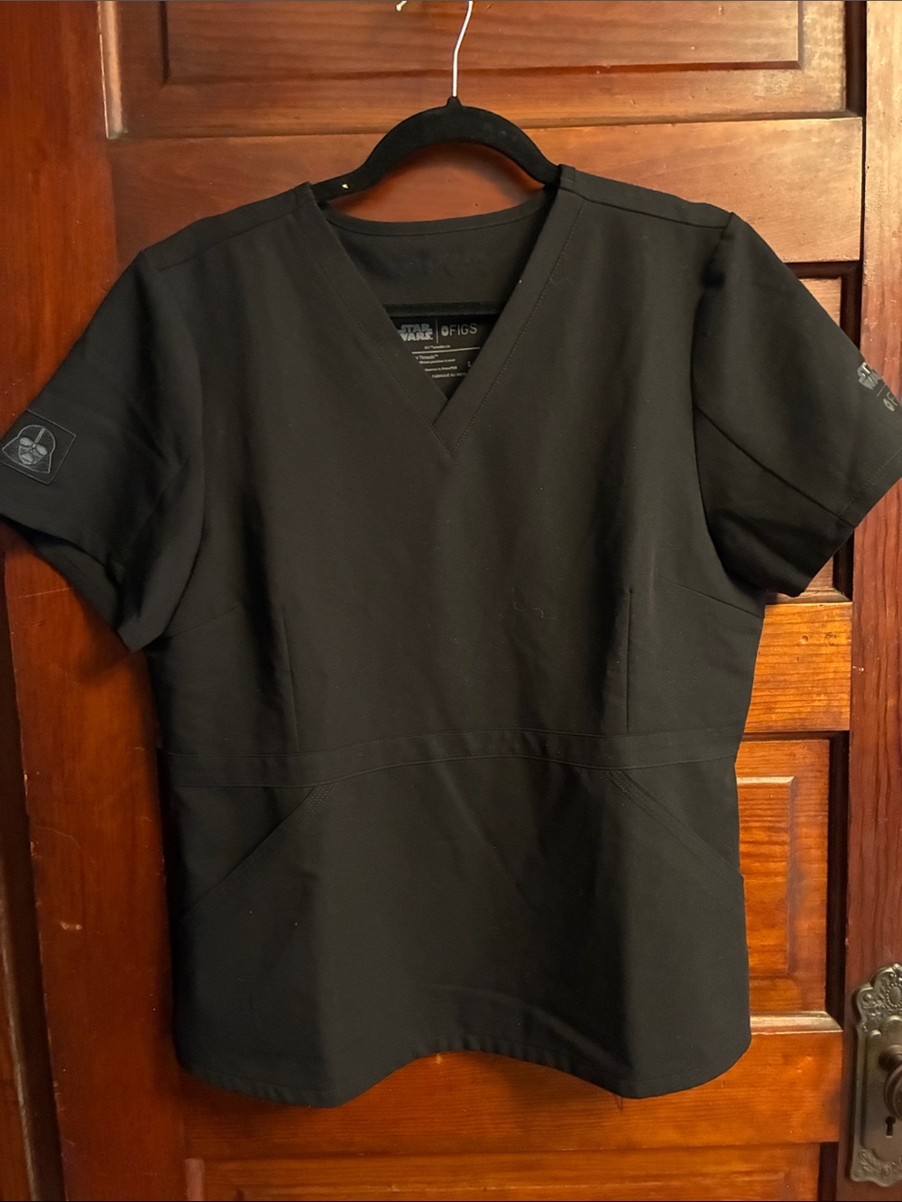 Figs Star Wars Darth Vader Scrub Top